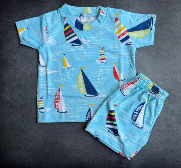 Bluey Sailboat printed Co-ords