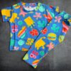 Sponge printed Co-ords