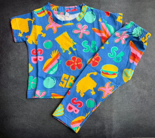 Sponge printed Co-ords