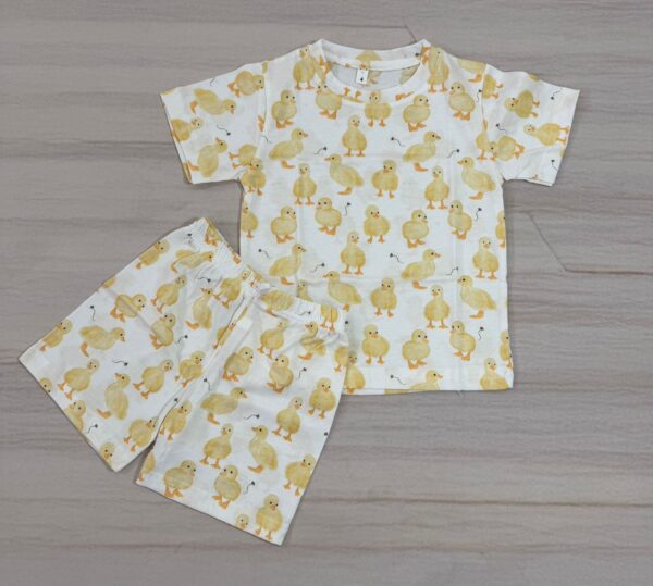 Yellow Duck printed Co-ords