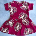 Charming Horse print frock