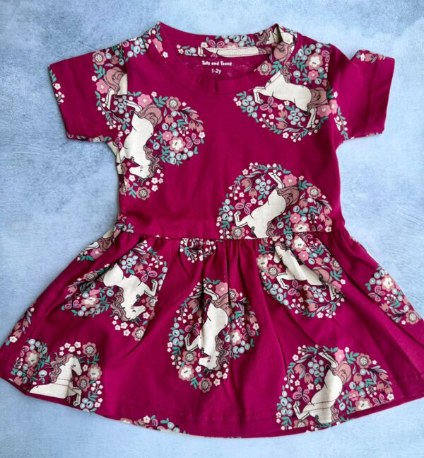 Charming Horse print frock