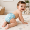 Blue Baby Bottom